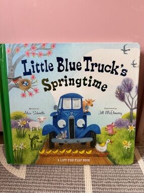 Little Blue Truck's Springtime Board Book -